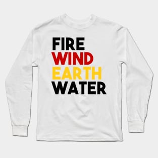 Four Directions Elements Ojibwe Indigenous WAWEZHI CANADA Long Sleeve T-Shirt